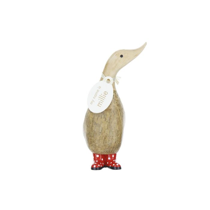 DCUK Dinky Ducks - Spotty Welly -  Red